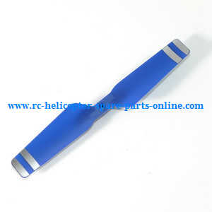 Wltoys JJRC WL V915 RC helicopter spare parts tail blade (Blue) - Click Image to Close