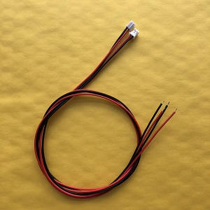 Wltoys JJRC WL V915 RC helicopter spare parts tail motor wire plug 2pcs - Click Image to Close