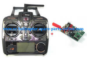 Wltoys JJRC WL V915 RC helicopter spare parts transmitter + PCB board