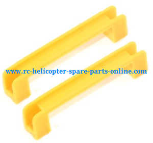 Wltoys JJRC WL V915 RC helicopter spare parts fixed set for the servo (2pcs Yellow) - Click Image to Close