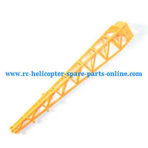 Wltoys JJRC WL V915 RC helicopter spare parts tail support frame (Yellow) - Click Image to Close