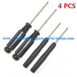 Wltoys WL V931 XK K123 AS350 RC helicopter spare parts cross screwdriver (2*Small + 2*Big 4PCS) - Click Image to Close