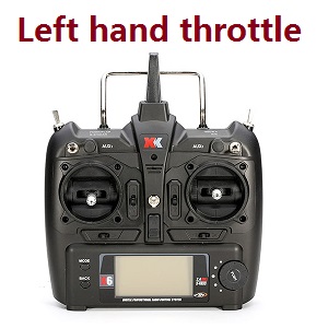 Wltoys WL V931 XK K123 AS350 RC helicopter spare parts remote controller transmitter (K123 K6) (Left hand throttle) - Click Image to Close