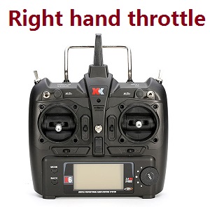 Wltoys WL V931 XK K123 AS350 RC helicopter spare parts remote controller transmitter (K123 K6) (Right hand throttle) - Click Image to Close