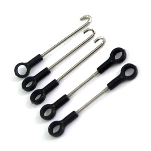 Wltoys WL V950 RC helicopter spare parts connect buckle set 5pcs - Click Image to Close