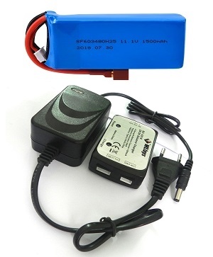 *** Deal *** Wltoys WL V950 RC helicopter spare parts battery 11.1V 1500mAh and original charger and balance box