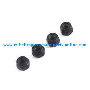 Wltoys WL V950 RC helicopter spare parts M2 nuts - Click Image to Close