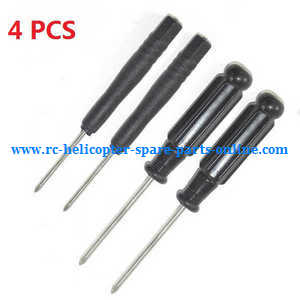 Wltoys WL V950 RC helicopter spare parts cross screwdriver (2*Small + 2*Big 4PCS) - Click Image to Close