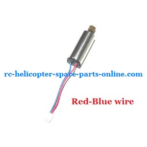 Wltoys WL V222 quard copter spare parts main motor (Red-Blue wire) - Click Image to Close