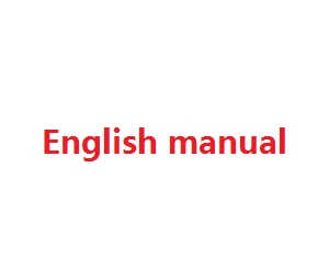 Wltoys WL WL911 RC Speed Boat spare parts English manual book