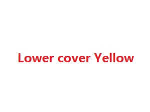 Wltoys WL WL912 RC Speed Boat spare parts lower cover (Yellow) - Click Image to Close