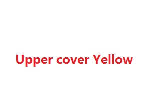 Wltoys WL WL912 RC Speed Boat spare parts Upper cover (Yellow)