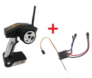 Wltoys WL WL915 RC Speed Boat spare parts transmitter + PCB and ESC board - Click Image to Close