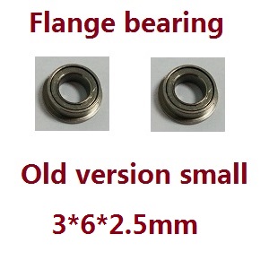 Wltoys WL WL915 RC Speed Boat spare parts flange bearing (Old version) 3*6*2.5mm 2pcs - Click Image to Close