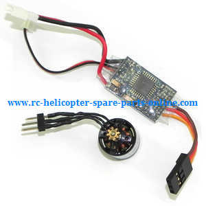 WLtoys WL V977 RC helicopter spare parts ESC board set + brushless motor
