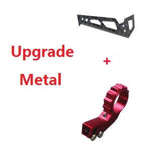 WLtoys WL V977 RC helicopter spare parts tail motor deck (Upgrade metal Red)