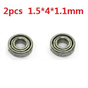 WLtoys WL V988 RC helicopter spare parts bearing (1.5*4*1.1mm 2pcs)