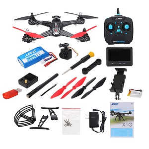 JJRC JJPRO X1G RC quadcopter with FPV camera and monitor - Click Image to Close