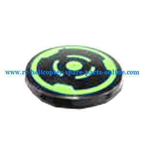 JJRC X1 JJPRO X1G RC quadcopter spare parts top small round cover (Green) - Click Image to Close