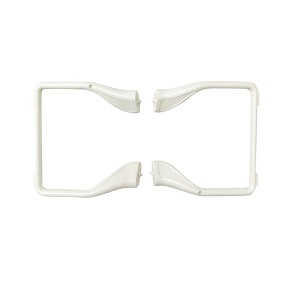 MJX X-series X101 quadcopter spare parts undercarriage landing skid (White) - Click Image to Close