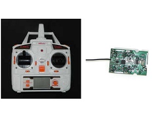 MJX X-series X101 quadcopter spare parts PCB board + Transmitter (set) - Click Image to Close