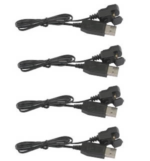 MJX X104G RC Quadcopter spare parts USB charger wire 4pcs