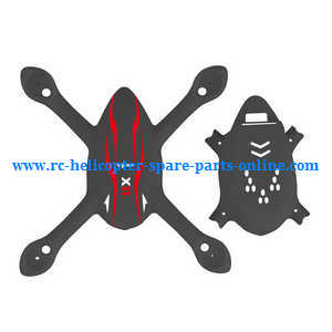 Syma X11C X11 quadcopter spare parts upper and lower cover (Black) - Click Image to Close