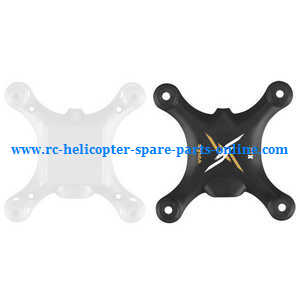 Syma X12 X12S quadcopter spare parts upper and lower cover (Black) - Click Image to Close