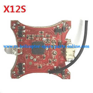 Syma X12 X12S quadcopter spare parts receive PCB board (X12S) - Click Image to Close