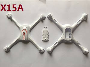 Syma X15 X15A X15W X15C quadcopter spare parts upper and lower cover (X15A) - Click Image to Close