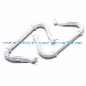 Xinlin X181 RC Quadcopter spare parts landing skids (White) - Click Image to Close
