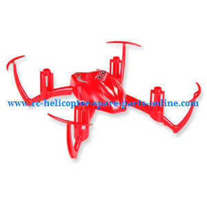 Syma X2 quadcopter spare parts upper cover (Red) - Click Image to Close