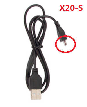 Syma X20 X20-S RC quadcopter spare parts USB charger wire (X20-S) - Click Image to Close
