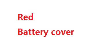 Syma X21 X21W X21-S RC quadcopter spare parts battery cover (Red)