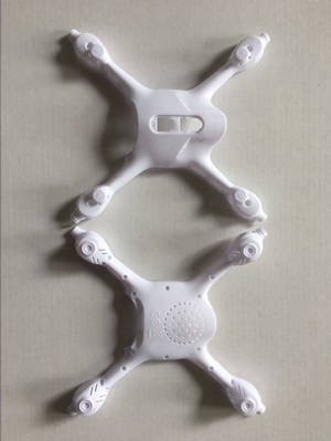 Syma X23W X23 RC quadcopter spare parts upper and lower cover (White) - Click Image to Close