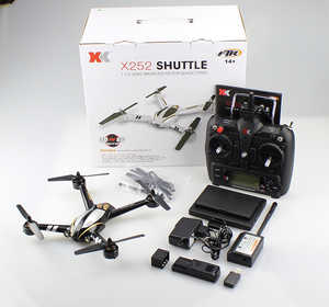 XK X252 SHUTTLE Quadcopter with 5.8G PFV set Random color