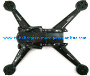 XK X252 quadcopter spare parts lower cover (Black) - Click Image to Close