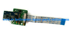 XK X252 quadcopter spare parts receive PCB board