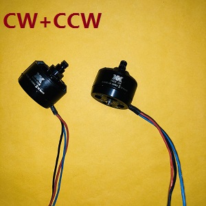 XK X252 quadcopter spare parts main brushless motor (CW+CCW)