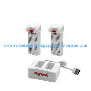 Syma X25PRO X25W X25 RC quadcopter spare parts charger box and USB charger wire + 2pcs battery