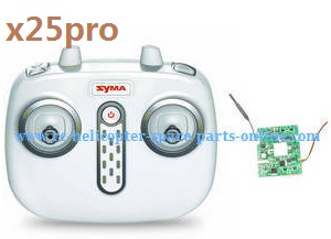 Syma X25PRO X25W X25 RC quadcopter spare parts transmitter + PCB board (x25pro) - Click Image to Close
