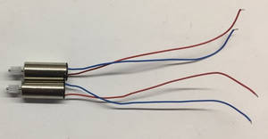 Syma X26 RC quadcopter spare parts motors (Red-Blue wire) 2pcs - Click Image to Close