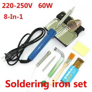 XK X300-G RC quadcopter spare parts 8-In-1 Voltage 220-250V 59W soldering iron set - Click Image to Close