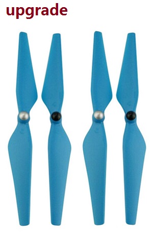 XK X380 X380-A X380-B X380-C quadcopter spare parts upgrade main blades propellers (Blue) - Click Image to Close