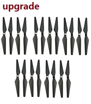 XK X380 X380-A X380-B X380-C quadcopter spare parts upgrade main blades propellers (Black) 5 sets - Click Image to Close