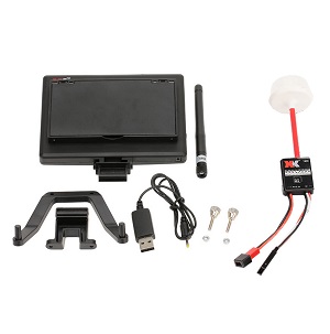 XK X380 X380-A X380-B X380-C quadcopter spare parts 5.8G 8CH FPV monitor and signal launcher Set