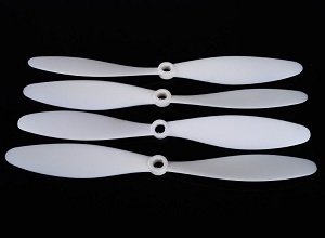 XK X380 X380-A X380-B X380-C quadcopter spare parts main blades propellers (White) - Click Image to Close
