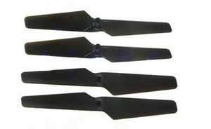 MJX X-series X400 X400-V2 quadcopter spare parts main blades propellers (Black) - Click Image to Close