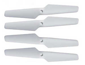 MJX X-series X400 X400-V2 quadcopter spare parts main blades propellers (White) - Click Image to Close