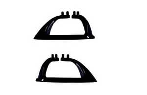 MJX X-series X400 X400-V2 quadcopter spare parts undercarriage landing skid (Black) - Click Image to Close